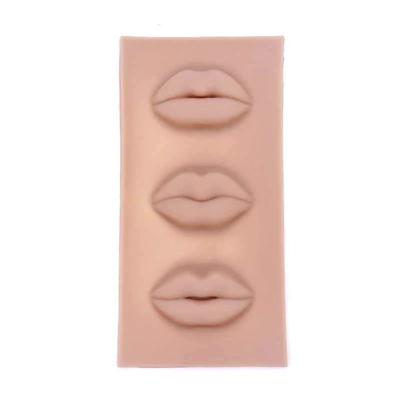 3D-Lippenmodell aus Latex für Permanent Make-up und Lippenfarb-Übungen mit 3 verschiedenen europäischen Lippenformen für Lip Blush Technik – Detail 6
