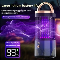 Large-area Electric Mosquito Killer Lamp with UV Mosquito Attraction 3000V Silent Mosquito-killing Suitable for Wall Hang Home