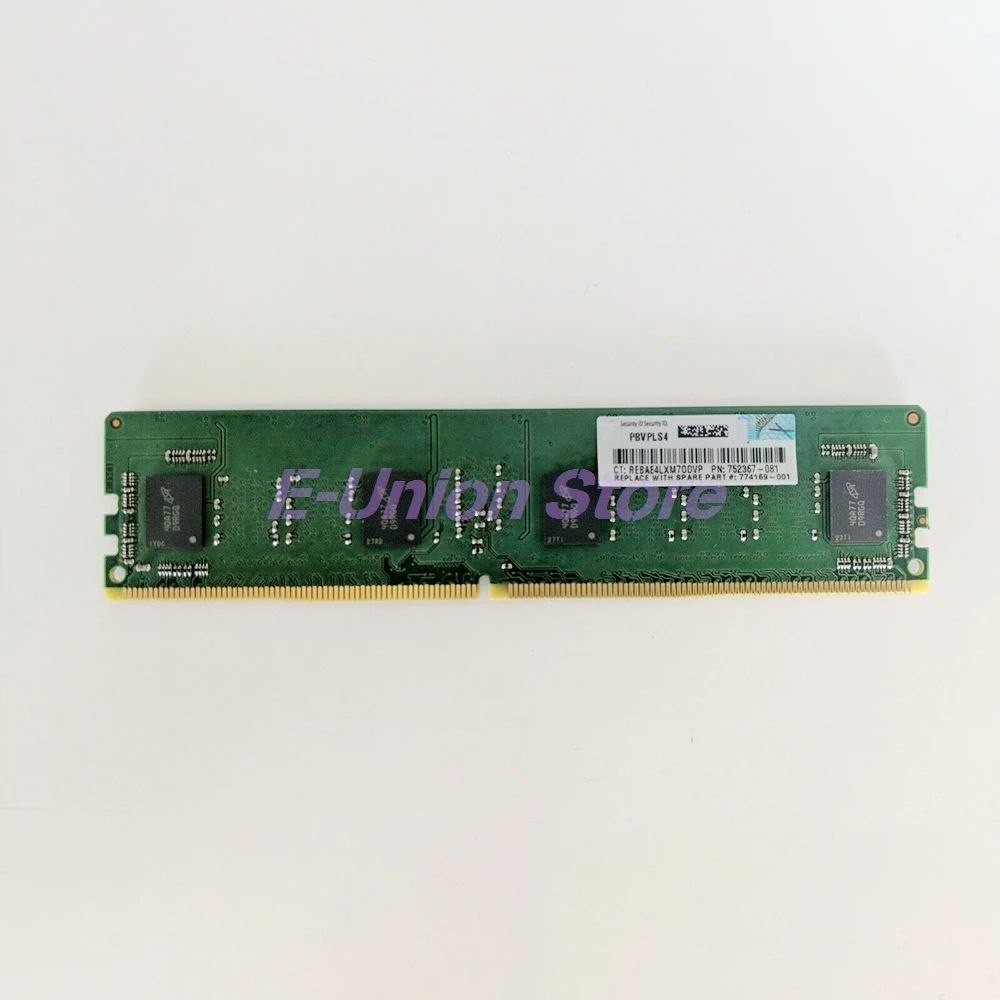 Mémoire serveur 752367-081 774169-001 726717-B21 4 Go DDR4 2133 PC4-2133P REG RAM