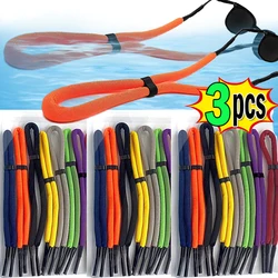 1/3Pcs Floating Foam Chain Eyeglasses Straps Sunglasses Chain Sports Anti-Slip String Glasses Ropes Cord Holder for Swimming