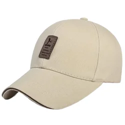 Gorra de béisbol de algodón para hombre, gorro con parche, color Beige, marrón, rojo, negro, verde militar, blanco, gris y caqui