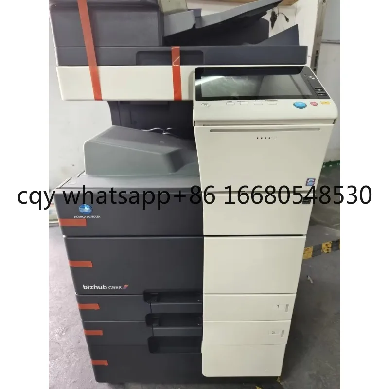 Acabado de copiadoras Konica Minolta de segunda mano para máquina de fotocopia Bizhub C754e C654e C554e 454e 364e 284e 224e