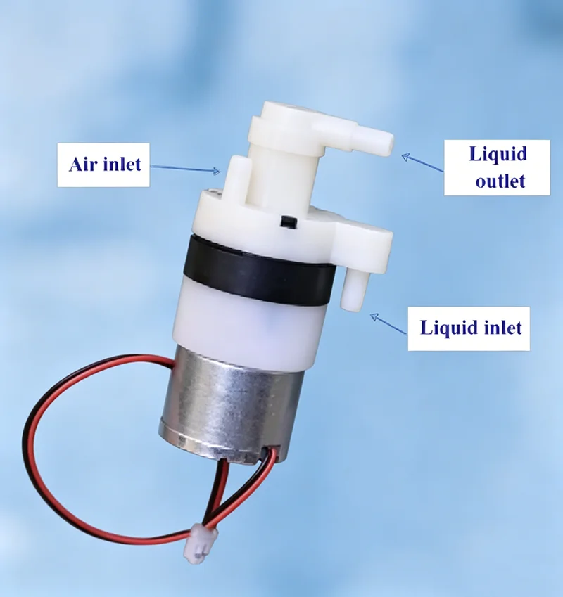 DC3V 3.7V Mini Self-Priming Soap Foam Pump for DIY Induction Hand Washer Automatic Liquid Dispenser Spray Machine