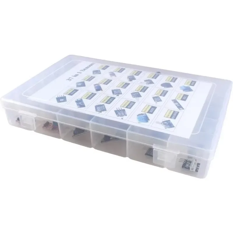 37-in-1 sensorkits bevatten RGB-joystick Lichtgevoelige sensorstarterset Roterende encoder Obstakelvermijding voor Arduino