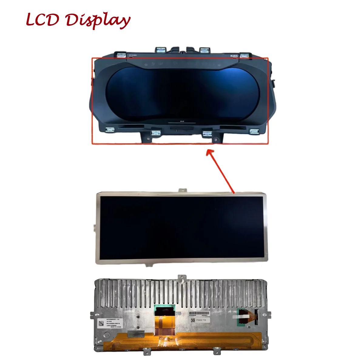 

A10605300 LPM123G218A 12.3" LCD Display For Volkswagen Arteon Golf VII Passat B8 and Tiguan II Virtual Car Cockpit Dashboard