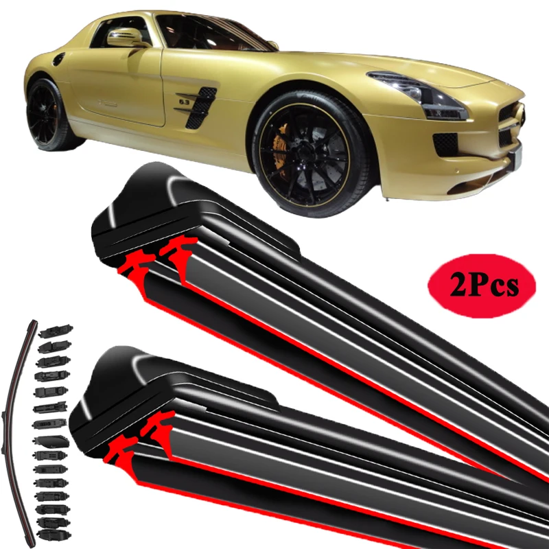 

For MERCEDES BENZ SLS AMG C197 R197 2010-2023 Car Windshield Wiper Blade Front Windscreen Brushes Washer Accessories Cleaning