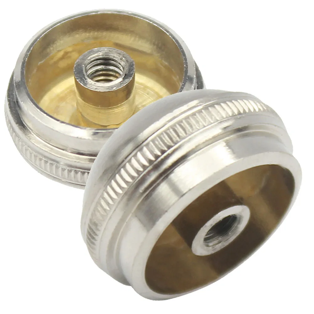 

2 Pcs Flute Head Screw Cap Accessories Headjoint for Instrument Repair Tool Bolt Caps