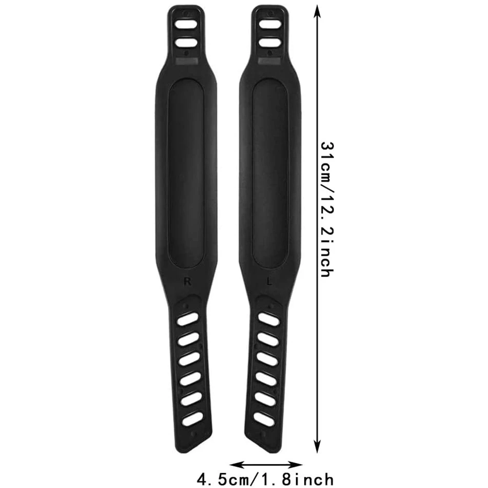 AD-8PCS สายรัดคันเหยียบจักรยานออกกําลังกาย, สายรัดคันเหยียบแบบปรับได้สายรัดเท้าเหยียบสําหรับปั่นจักรยานออกกําลังกายที่บ้านหรือ