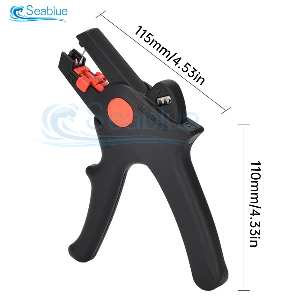 Wire Stripper Tools Multitool Plier Crimper Cable Cutter Multifunctional Stripping Tool Crimping Pliers Terminal 0.5-6.0mm2