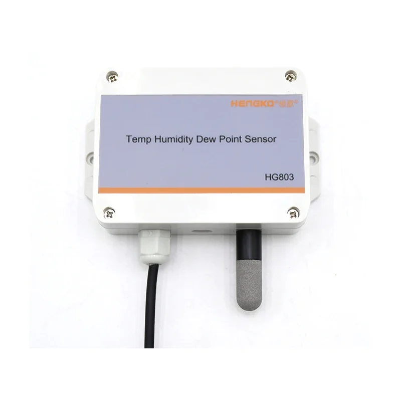 HG803 5C4P Stainless Steel 316L Probe 4 20mA Modbus RTU Rs485 Temperature And Humidity Sensor Transmitter