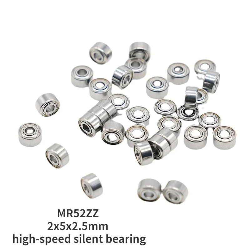 

10pcs MR52ZZ computer fan special 2x5x2.5mm sound card special high-speed silent bearing
