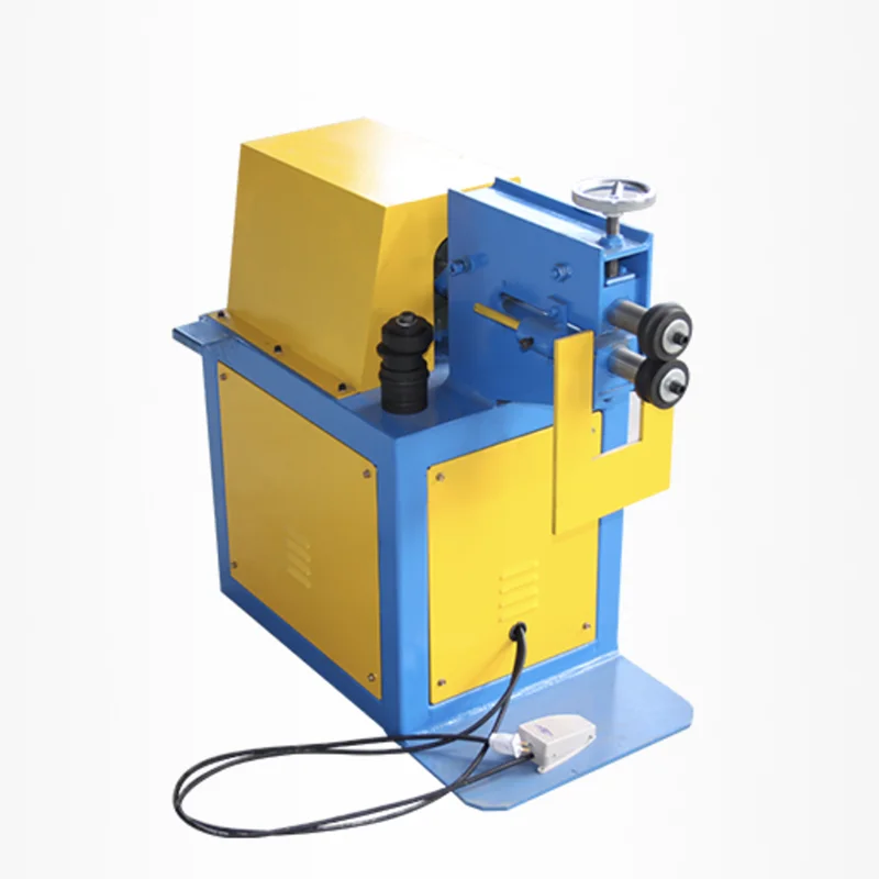 

Spiral duct production line tube beading connecting rolling bending machine Electric reel ray machine for mild steel