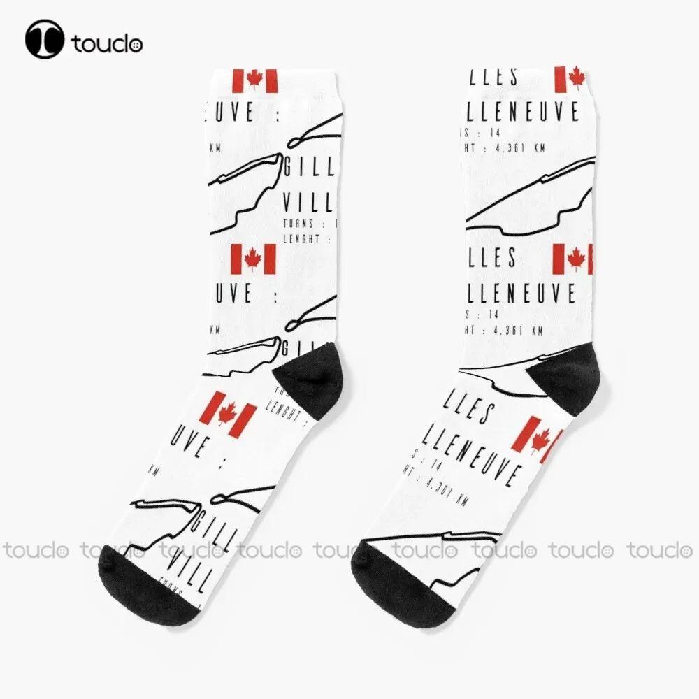 

Gilles Villeneuve - Race Track Socks Men Socks 360° Digital Print Fashion Creative Leisure Funny Art Abstract Oil Painting Socks