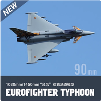 Freewing Electric RC Jet Airplane Euro Fighter Typhoon 90mm EDF 6S 8S PNP or KIT+Servo with Retractable Landing Gear Model