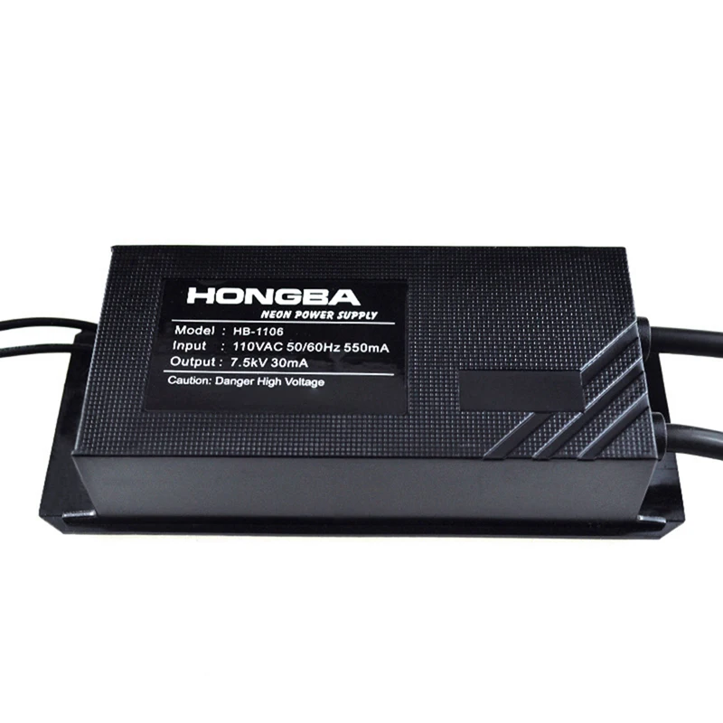 

HONGBA Neon Sign Transformer Power Supply Rectifier Kit Neon Transformer Power Rectifier Kit 7.5KV 30MA 110V