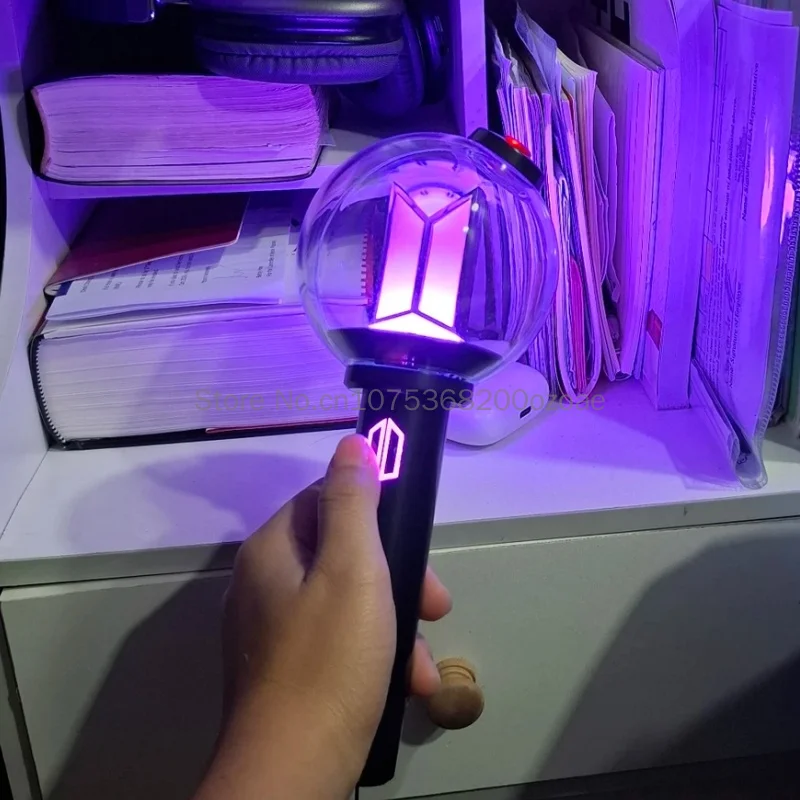 Hot Light Stick Ver.4 Bluetooth Light Stick Concert Glow Lamp Fans Collection Gift Support Prop Official Design Merch In Stock