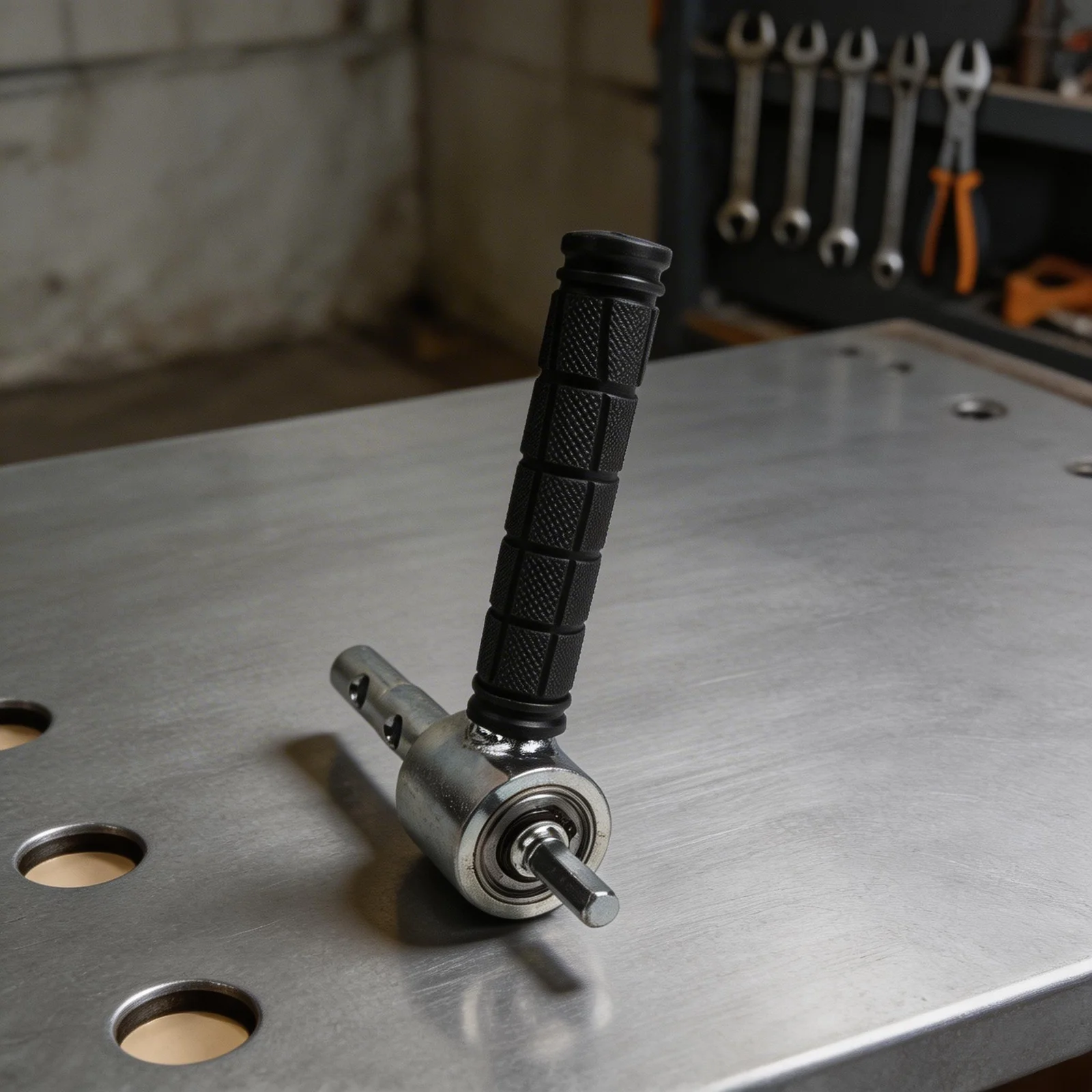 

For Ice Fishing Ice Auger Adapter Quick Connect Adapter Tool Part Quick Connector Anti-Slip Rubber Grip Quick-Connect Coupling