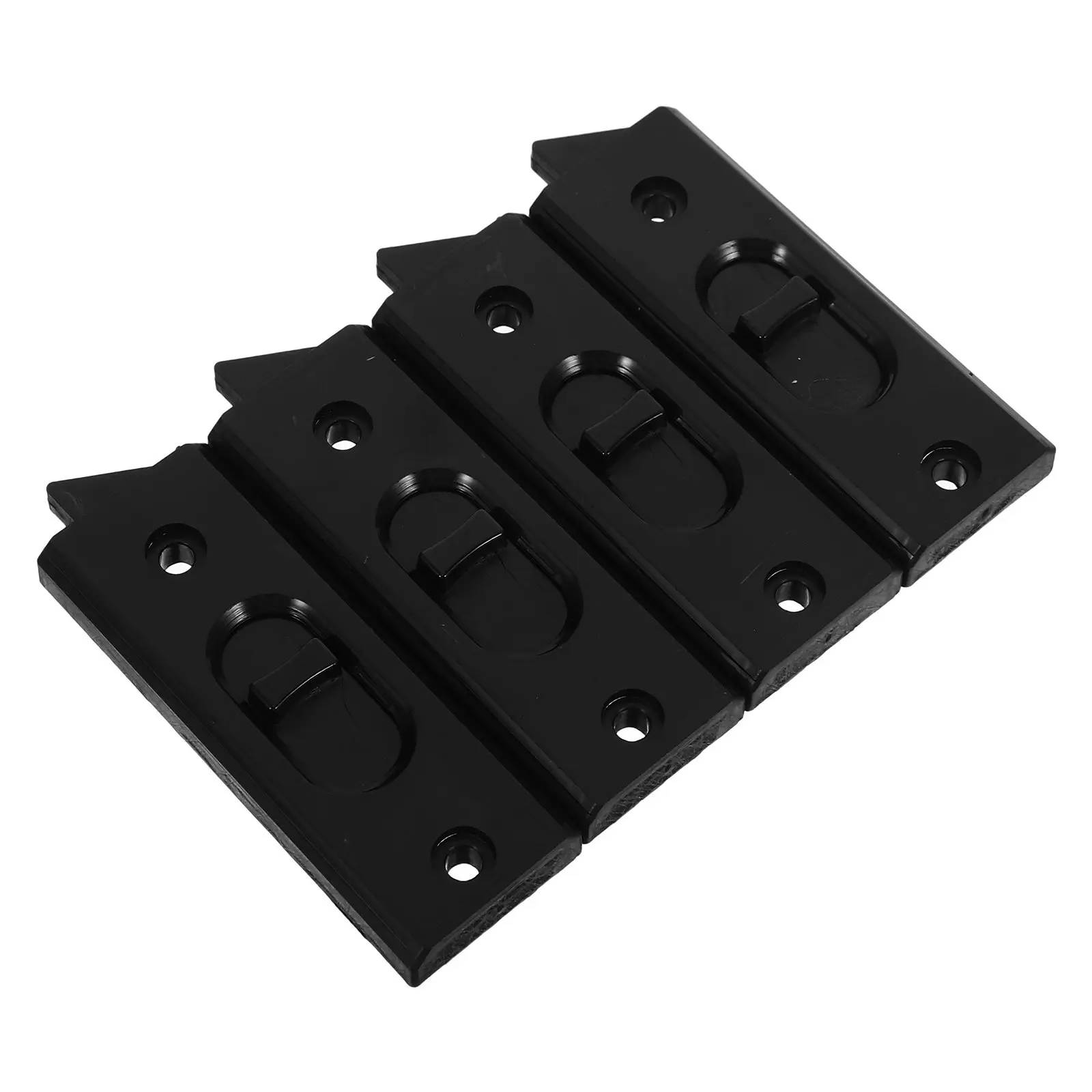 2Pairs Sliding Window Tilt Latch Replacement Plastic Snapin Lock Spring Loaded Automatic Lock Window Hardware Replacement Parts