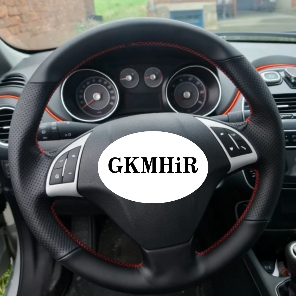 

Customization Microfiber Leather Car Steering Wheel Cover For Fiat Bravo Doblo Opel Combo Grande Punto Linea Qubo For Vauxhal