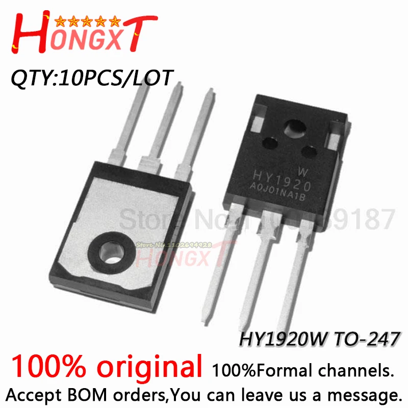 

10PCS 100% NEW HY1920W HY1920 TO-247 N-channel FET 200V 90A