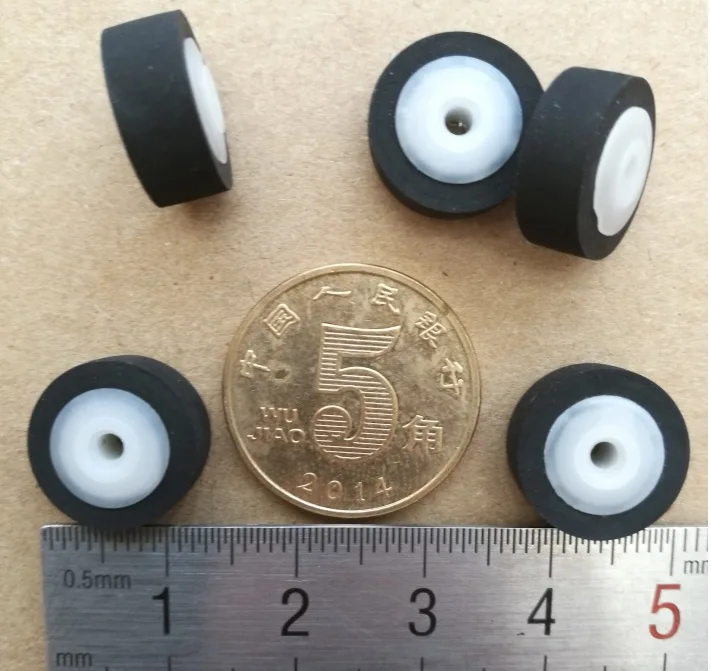 5Pieces/Lot 13x7x2mm  Sound Pressure Roller Deck Card Seat Audio Belt Pulley