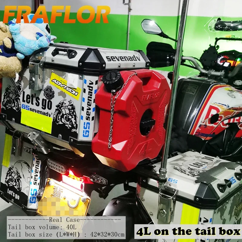 

Канистра 4 л (красная, черная, зеленая) для запасного топлива, автомобильная аварийная емкость для бензина, масла, мотоциклетная канистра для топлива