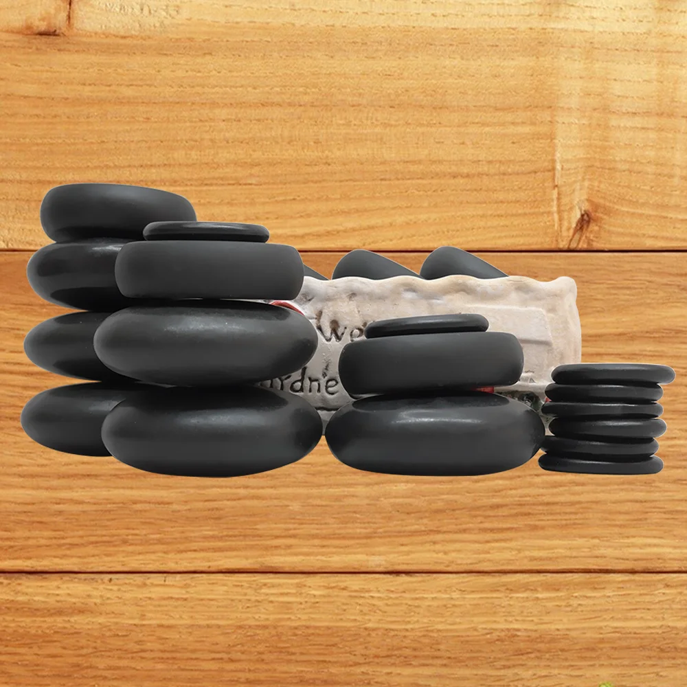 TONTIN Hot stone Massage set round stone basalt massage stones massager tool Salon SPA Heater bag 220 & 110 Volt CE and ROHS