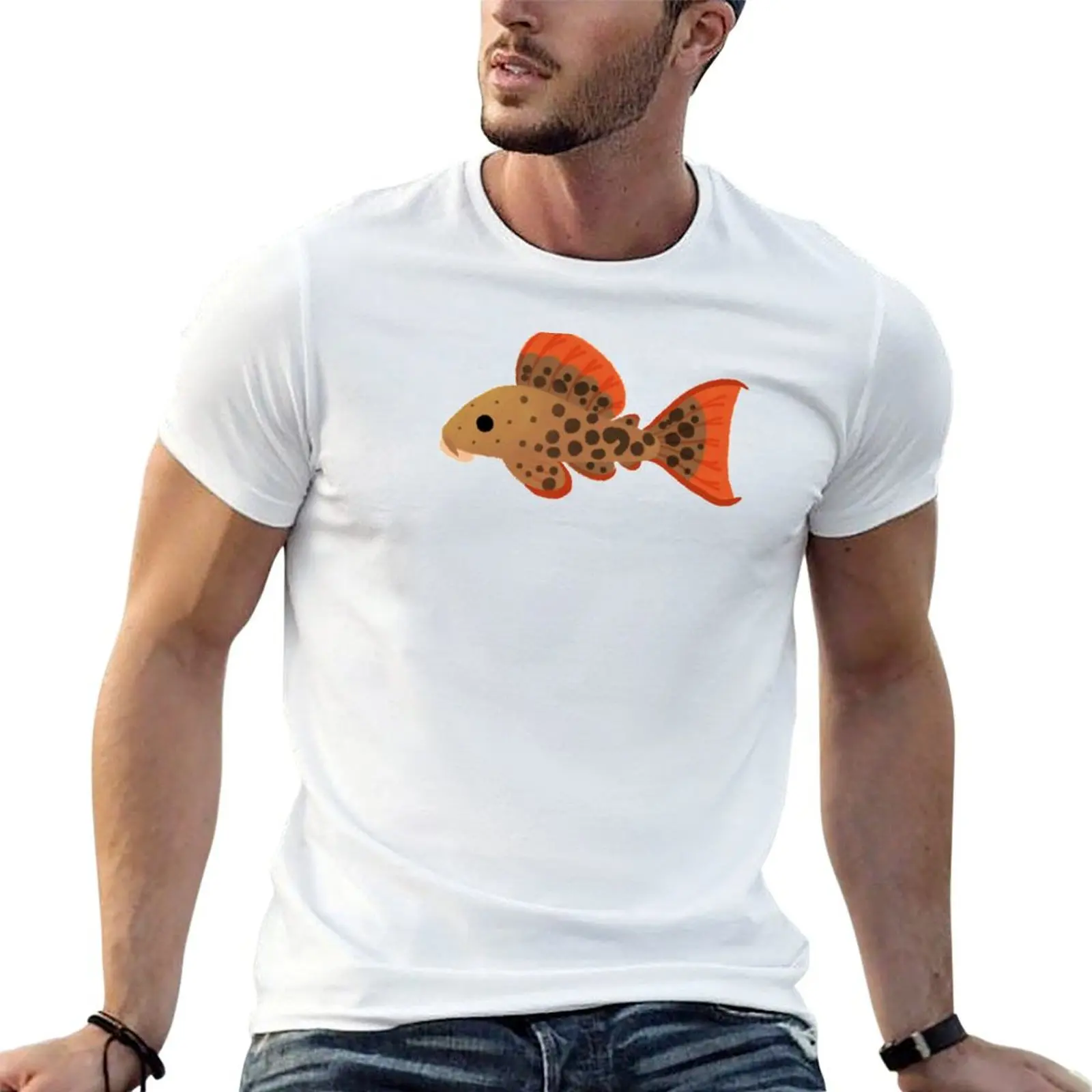 

Pleco! T-Shirt t shirts for man slim fit t shirt man designer funny t shirts cotton T-shirt