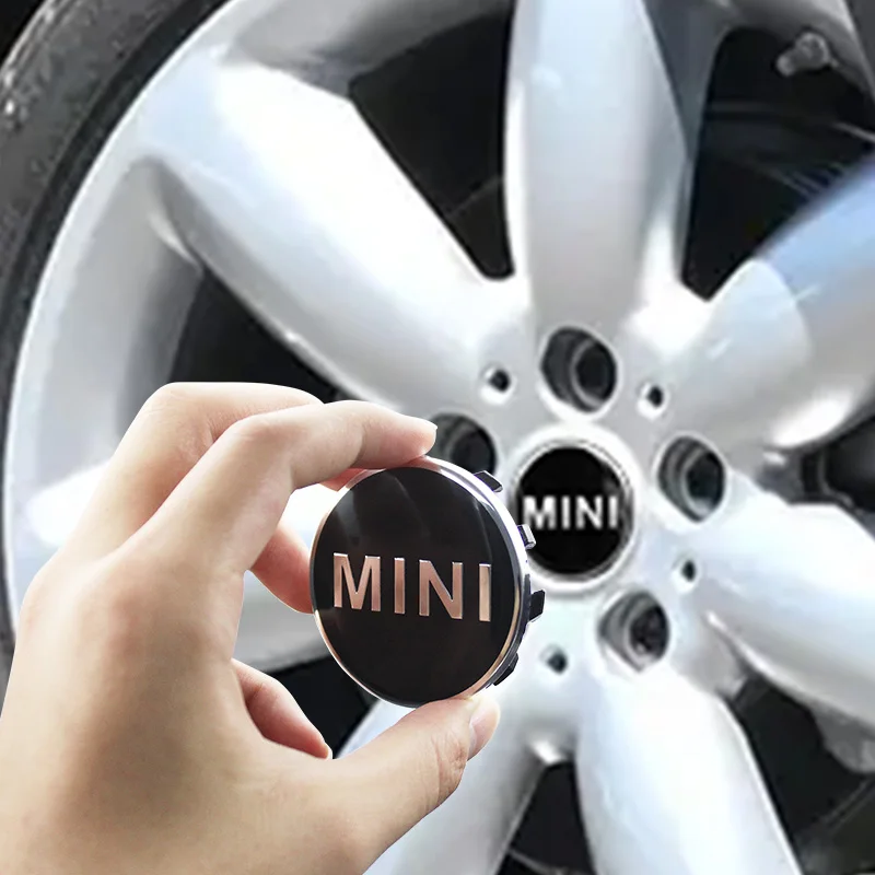 4PCS  56mm Car Wheel Center Cap Hub Covers Badge Accessories For Mini Cooper One S JCW R56 R50 R53 R55 R57 R60 F54 F55 F56