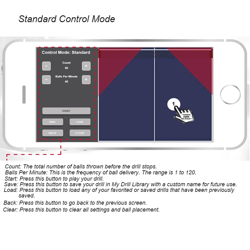 100 جهاز تدريبات كرة بينج بونج مُبرمج مسبقًا، روبوت تدريب على اللعب على تنس الطاولة للتحكم في التطبيق