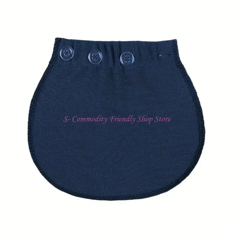 85ae cómodo del extensor maternidad del sistema triple del triple spandex algodón flexible para ajuste pantalones