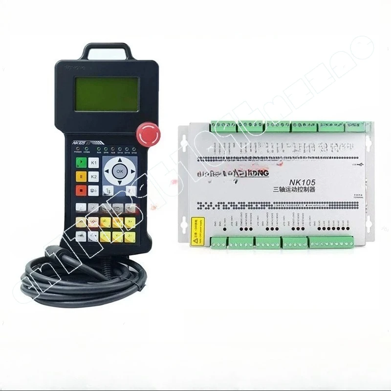 3-Axis 4-axis Weihong NK105 G2 G3 3MS Woodworking Controller Handle Engraving Machine System