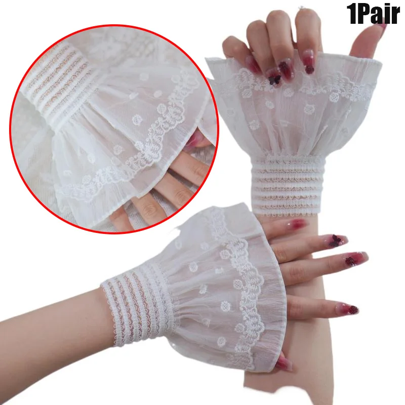 

1 пара новых маникюрных фото кружева, декоративные манжеты, рукава для демонстрации ногтей, сделай сам, фон для съемки, реквизит, инструмент для ногтей