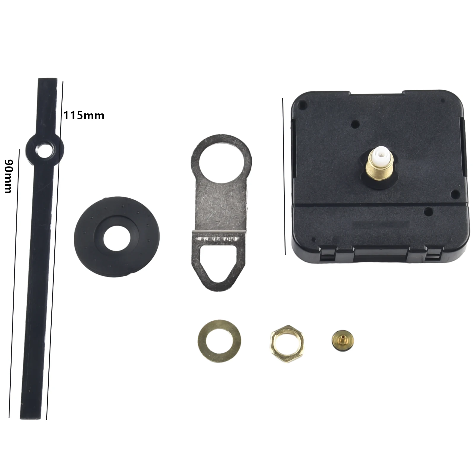Quartz Tide Movements 55 55 16mm Black Choose Home Decor Mechanism Non Ticking Sweep Plus Fittings Single Hand
