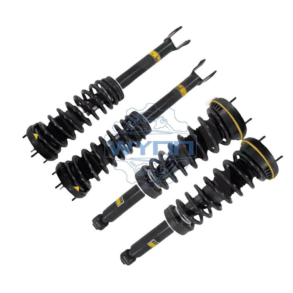 Full Set Front Rear Shock Struts Assys w/o Active Fit Jaguar XF RWD C2Z5526 C2Z25161 2009-2015