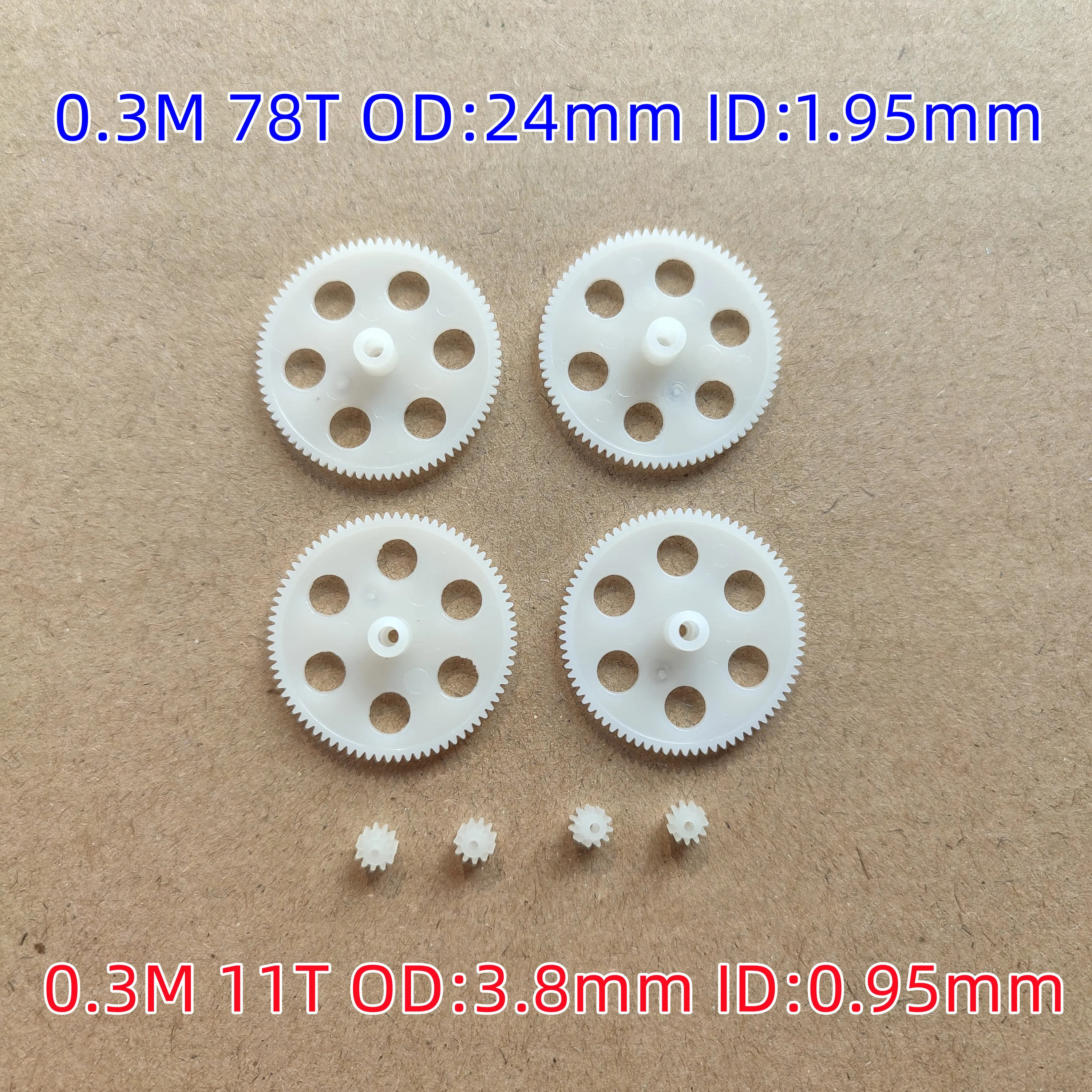 

Toy Quadcopter Mini Rc Drone Spare Parts 78T 11T Gears Accessories Kit