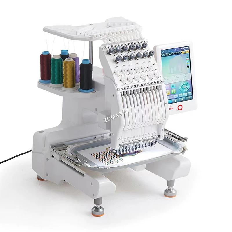 Hot sale automatic mini one head embroidery making machine embroidery machine computerized