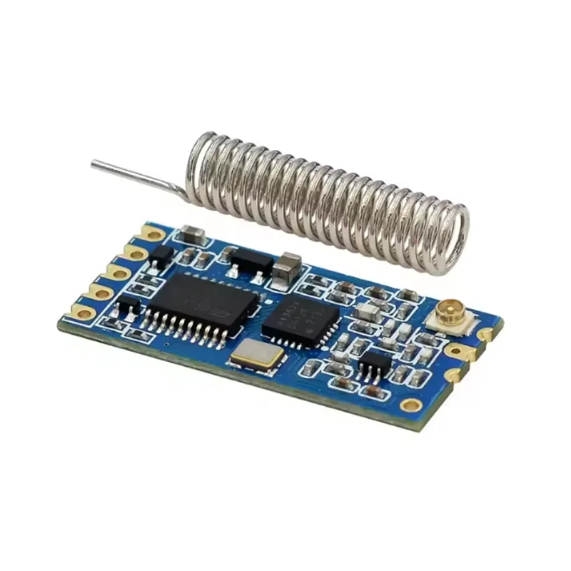 HC-12 SI4438 Long-Range 433MHz Wireless Microcontroller Serial Bluetooth Module with Antenna 1000M Communication Distance