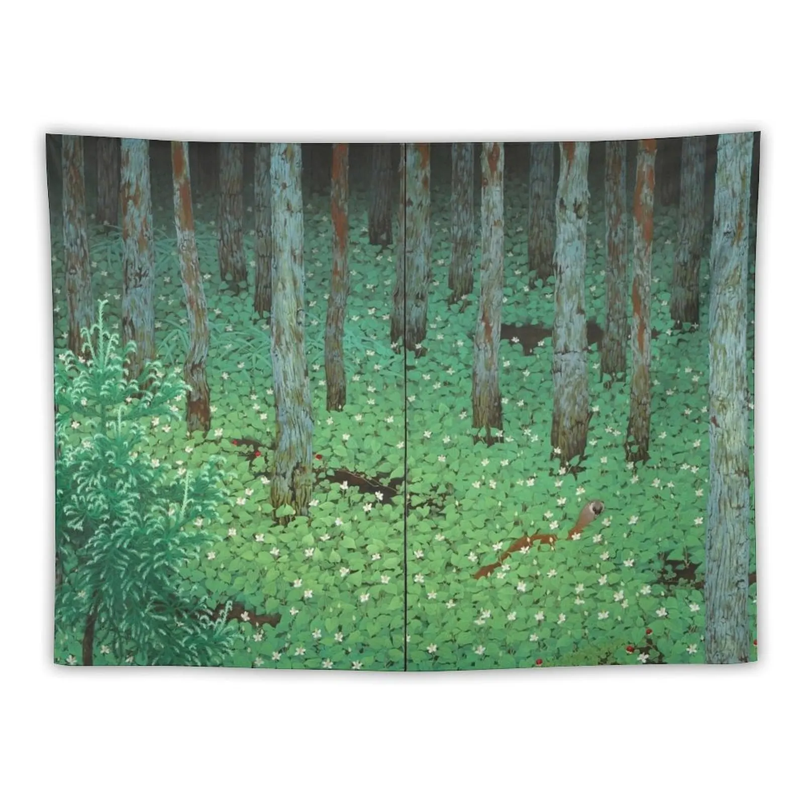 

Forest - Mori by Katayama Bokuyo Tapestry Decoration For Bedroom Wall Decoration Items Tapestry