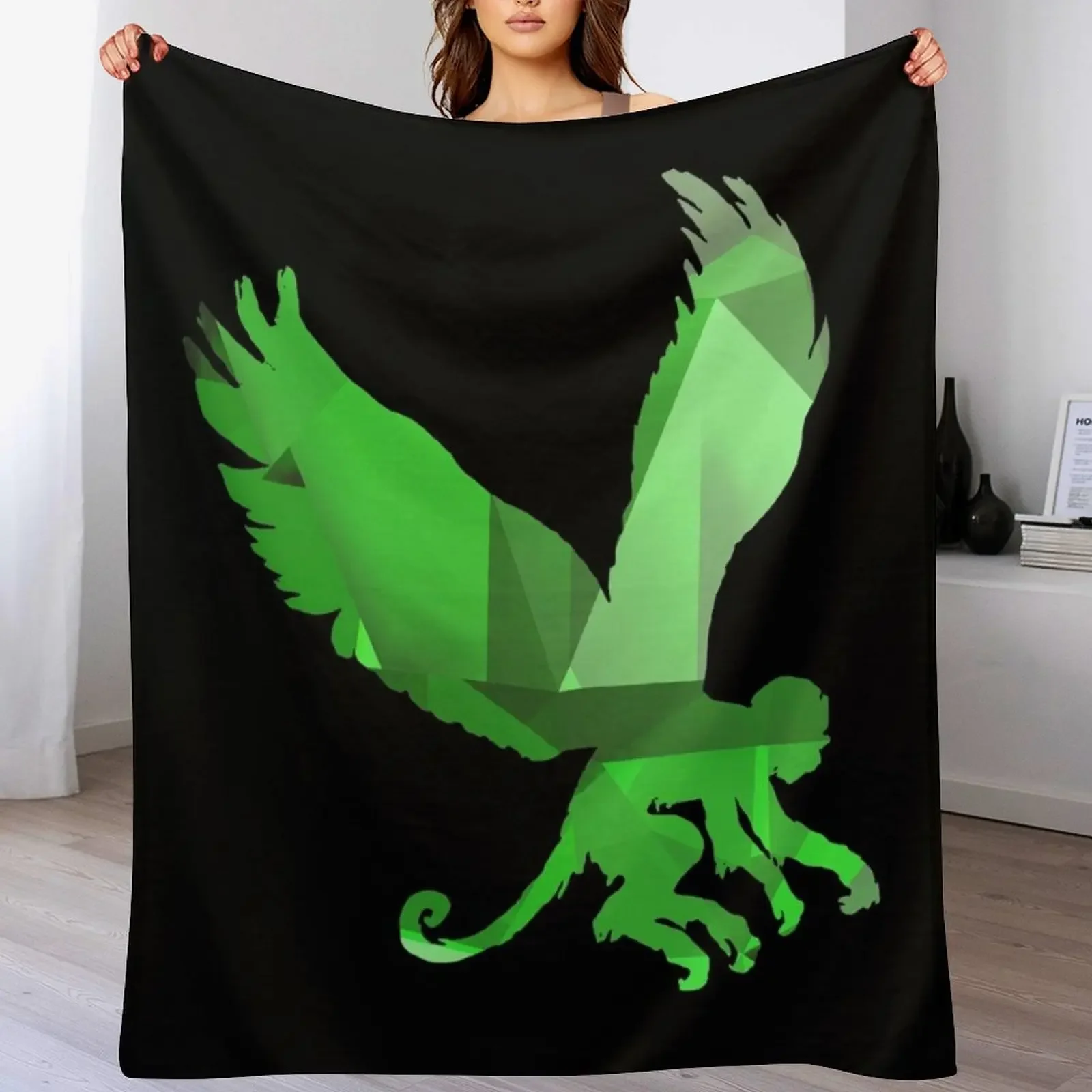 

Wicked Witch's Emerald Flying Monkeys Throw Blanket Weighted Retros Thin Soft Blankets