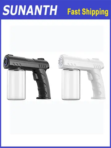 280ml Barber Sprayer Bottle USB Nano Blue Light Steam Spray Garden House Watering Bottle NEW StyleWireless Sprayer