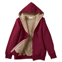 Abrigos cálidos de invierno de Cachemira para mujer, Parka gruesa, abrigo cálido con capucha, chaqueta de mujer, Parka de invierno, chaqueta básica, ropa con cremallera a la moda