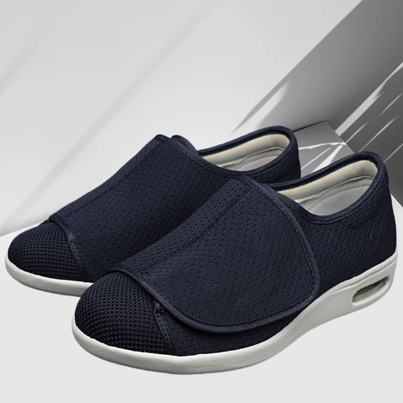 

Large Size Plus Fertilizer Widening Shoes Diabetic Shoes for Men Pain Relief Wide Slip-on Adjustable Foot Swelling Walking Shoes