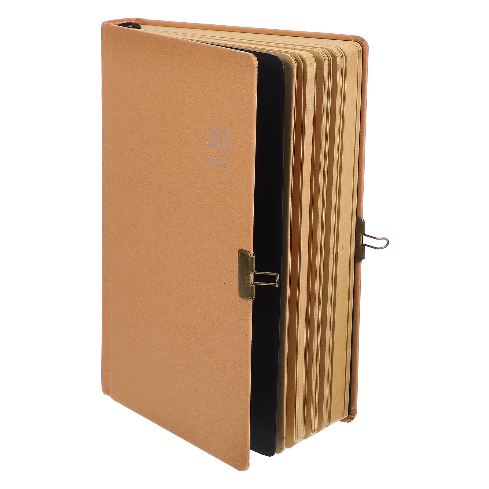 

Винтажный блокнот с замком, толстыми страницами и прочной обложкой для студентов, офисных работников, для ведения дневника и ежедневного планирования