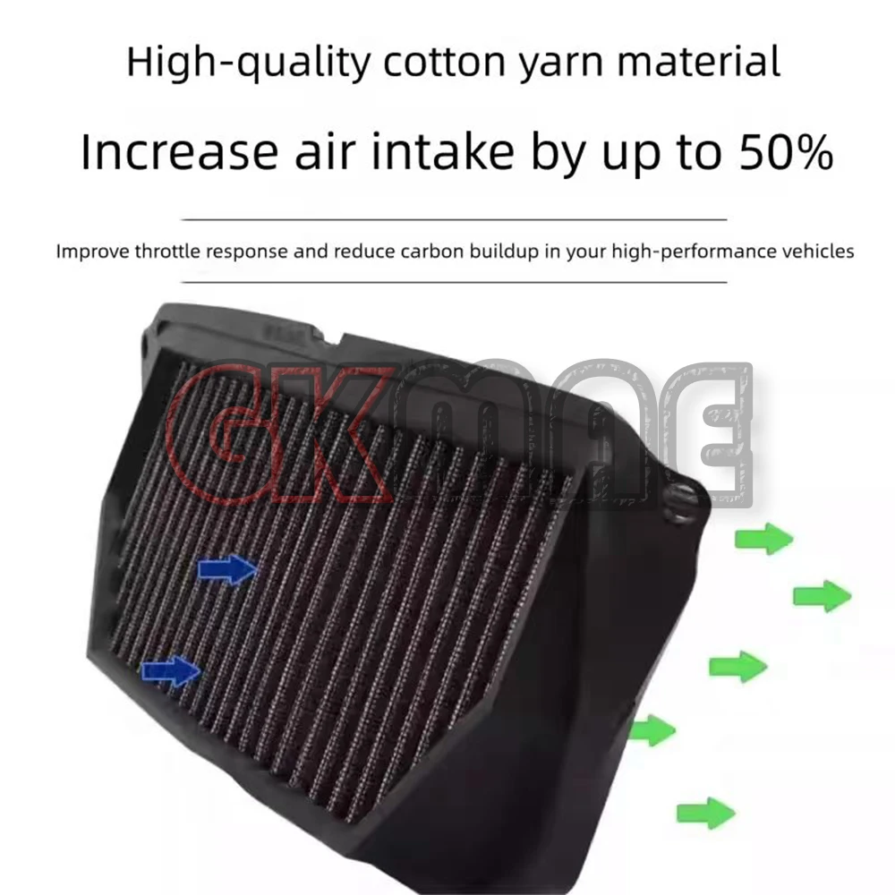 New For Honda CBR650R CB650R 2019-2022 Motorcycle Modified Air Filter High-flow Washable Air Filter