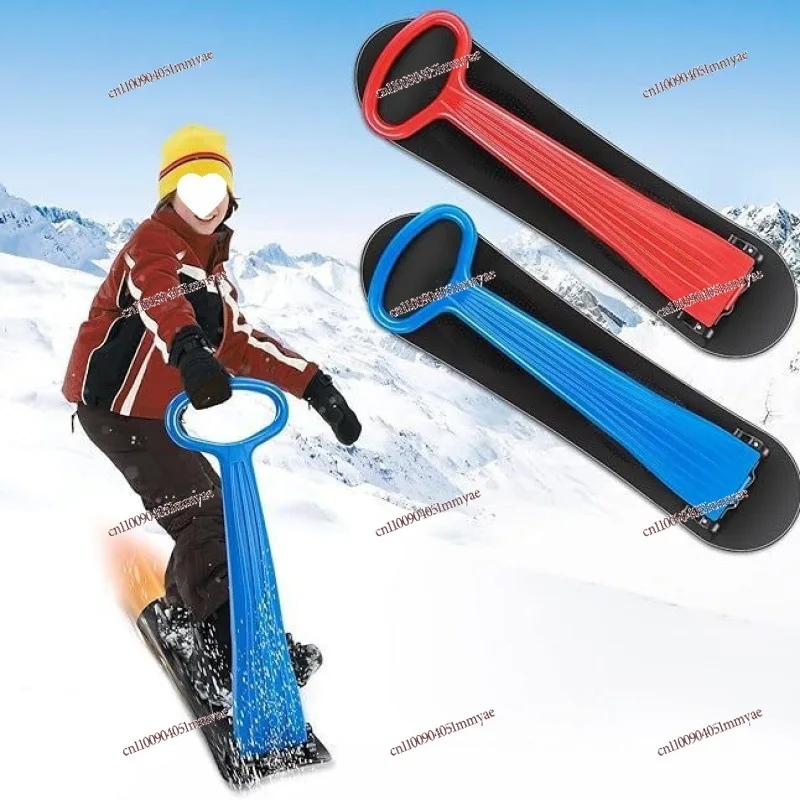 Foldable Skis for Playing in The Snow Outdoor Adults and Children Snowboards Thickening Snowboard