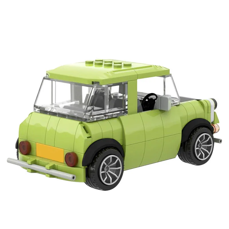 242 PCS Kit de construção de carro de desenho animado - Mini conjunto de modelo de veículo criativo para adultos e adolescentes com manual, presente de feriado