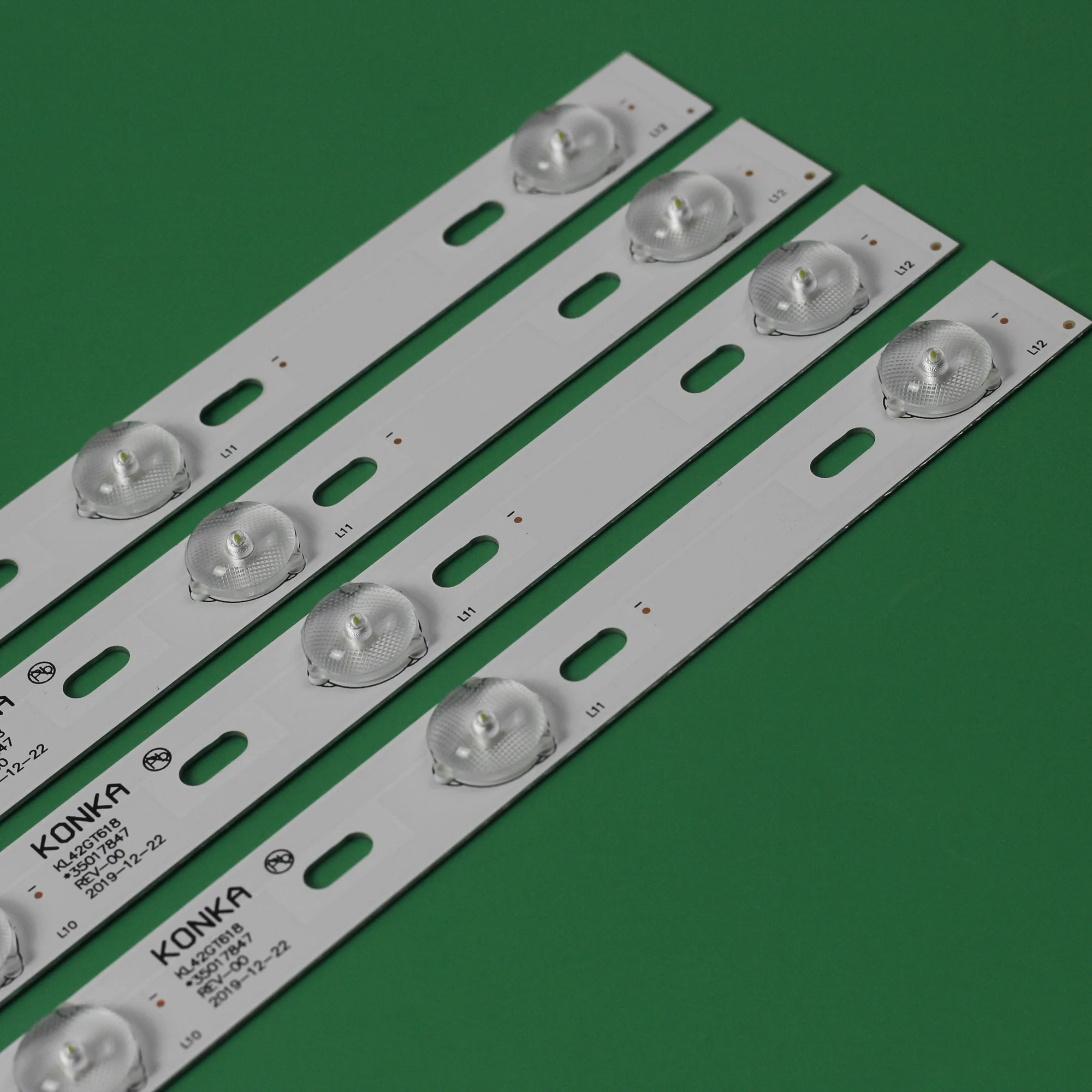 LED شريط إضاءة خلفي 6 + 6 مصباح ل SUPRA STV-LC42T410FL DNS K42A619 ل كونكا KL42GT618 35017849 35017855 35017848