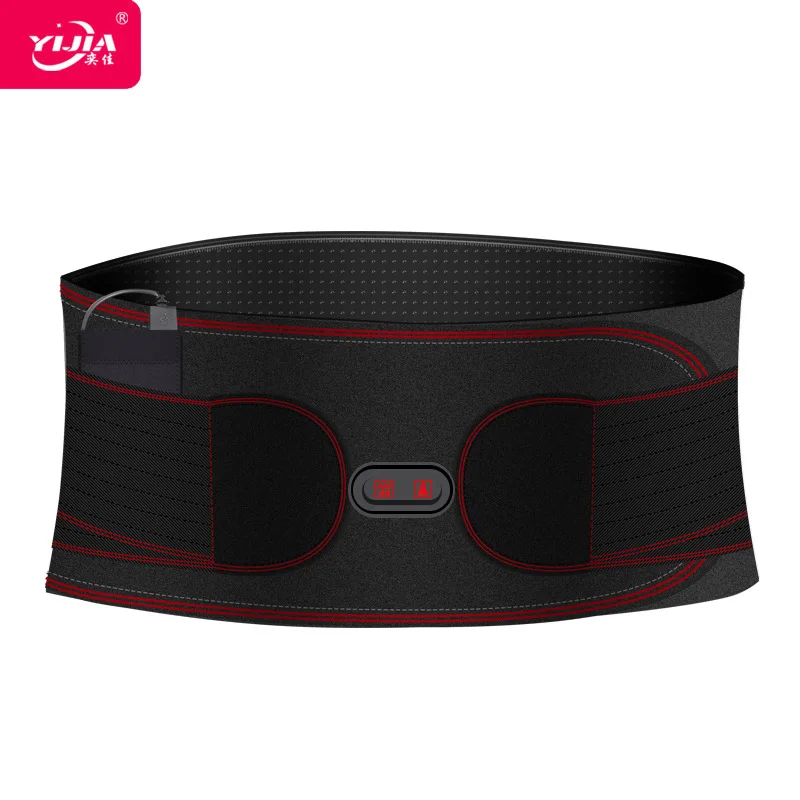 

Электрический нагревательный массажный пояс, теплый пояс, горячий компресс для прижигания, волновая вибрационная поддержка, массажер для талии для мужчин и женщин