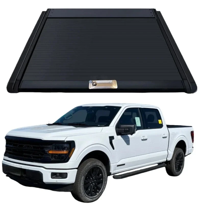 Premium Auto Accessories Custom Aluminum Alloy Roller Shutter Tonneau Cover & Manual Operation Pickup Models